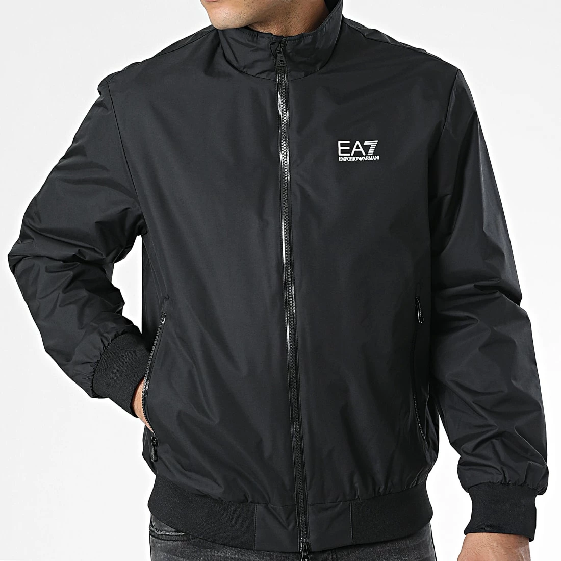 Tout neuf ❤️ Veste Zippée 6LPB27-PN27Z Noir de EA7 Emporio Armani 🛒 – Image 3