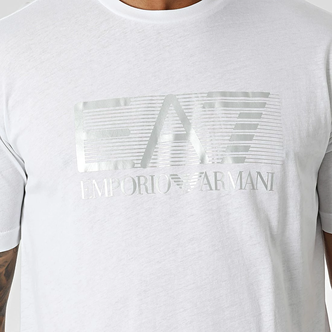 Meilleur prix ⭐ Tee 👕 Shirt 6LPT09 Blanc de EA7 Emporio Armani 🤩 – Image 2