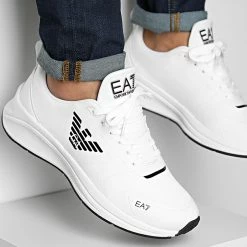 Top 10 😍 Baskets X8X126-XK304 White Black de EA7 Emporio Armani 🔥