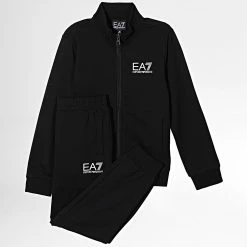 Tout neuf ✨ Ensemble De Survetement Enfant 8NBV51-BJ05Z Noir de EA7 Emporio Armani 🛒