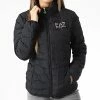 Remise 🎁 Doudoune Femme 8NTB21-TNF8Z Noir Doré de EA7 Emporio Armani ✨