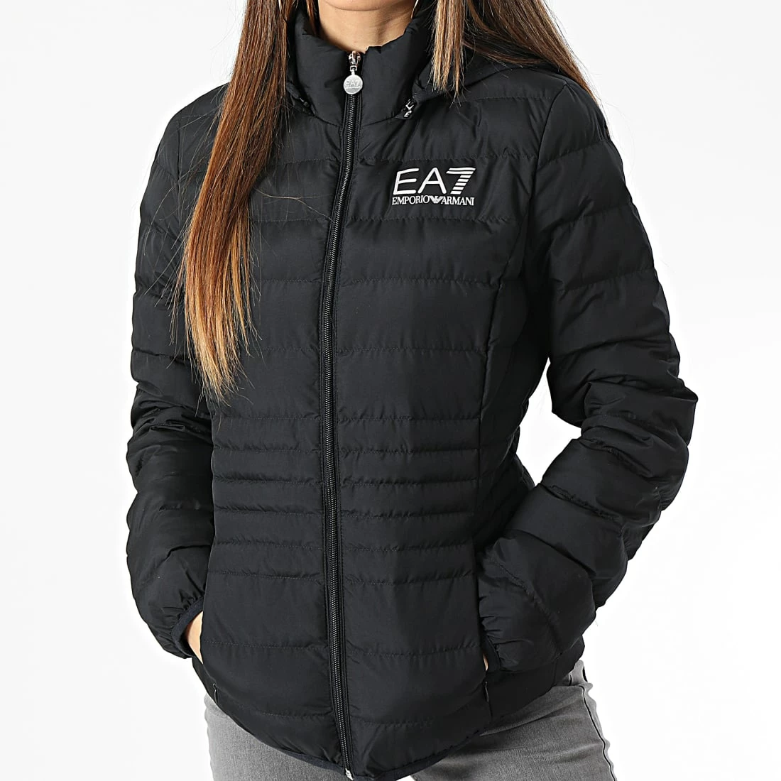 Les meilleures critiques de ⌛ Doudoune Capuche Femme 8NTB23-TNF8Z Noir de EA7 Emporio Armani 😉 – Image 3