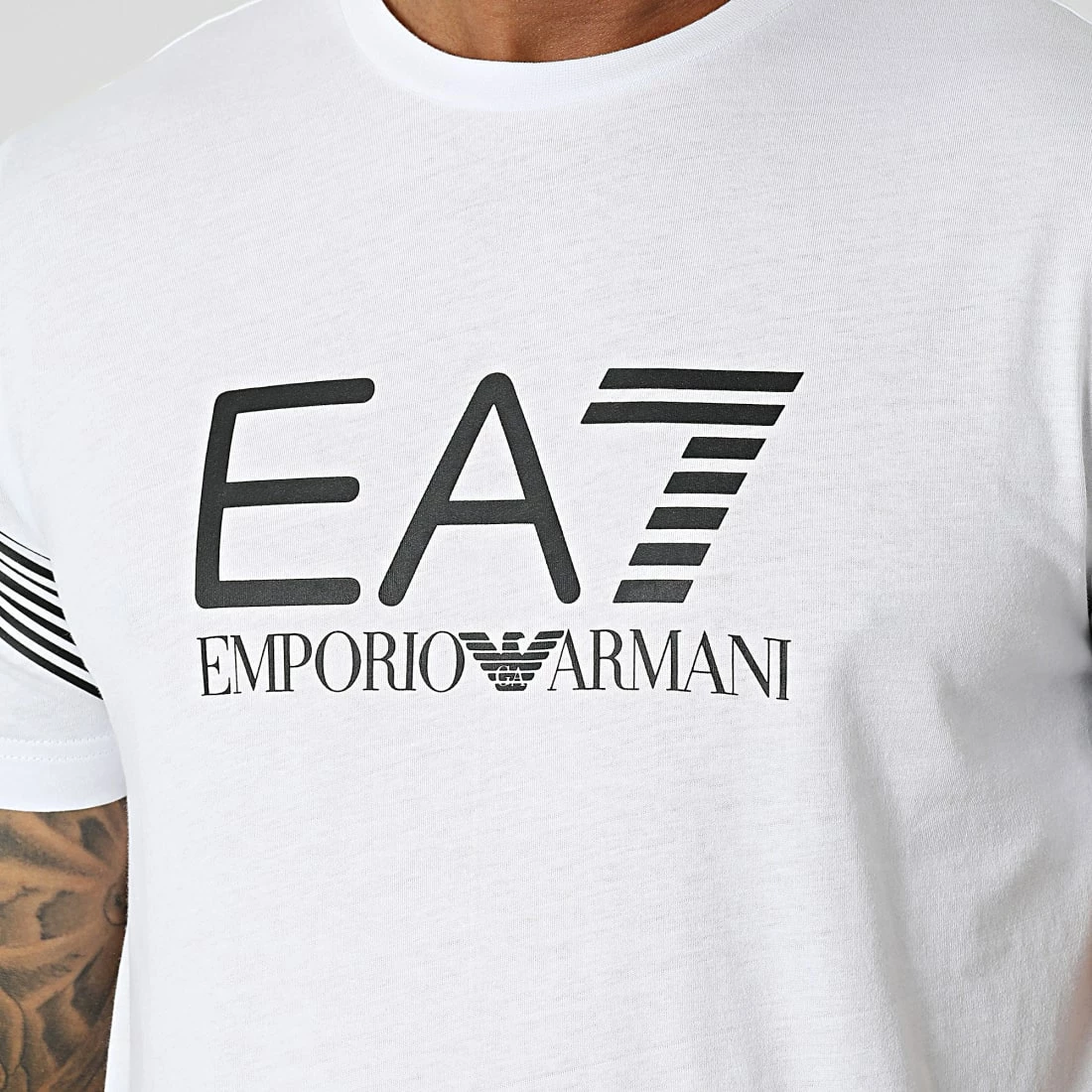 Bon marché 😍 Tee 👕 Shirt 6LPT03 Blanc de EA7 Emporio Armani 🔔 – Image 2