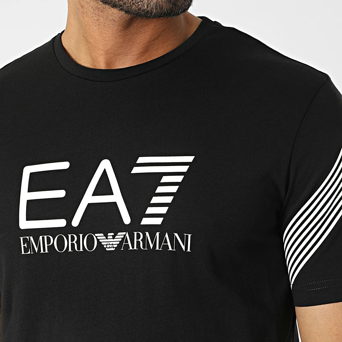 Vente flash 👏 Tee 👕 Shirt 6LPT03 Noir de EA7 Emporio Armani 😍 – Image 2