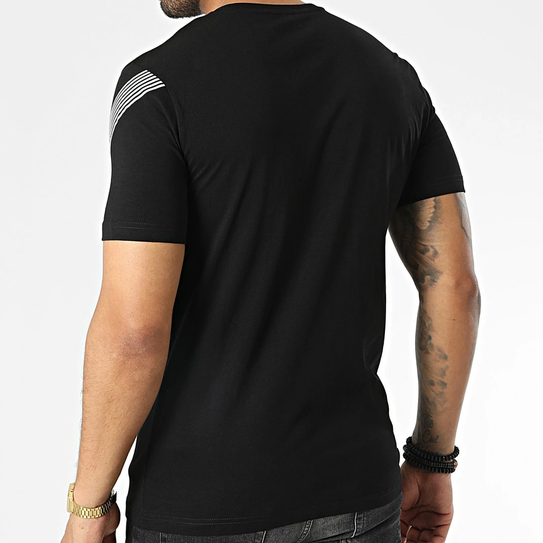 Vente flash 👏 Tee 👕 Shirt 6LPT03 Noir de EA7 Emporio Armani 😍 – Image 4
