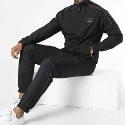 Les meilleures critiques de 🔥 Ensemble De Survetement 6LPV03 Noir Iridescent de EA7 Emporio Armani 💯