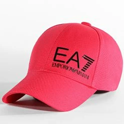 Budget 👍 Casquette 275936-0P010 Rouge de EA7 Emporio Armani 😍