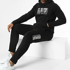 Les meilleures critiques de ⌛ Ensemble De Survetement 6LPV65 Noir de EA7 Emporio Armani 🧨