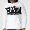 De gros 🧨 Sweat Capuche 6LPM52 Blanc de EA7 Emporio Armani ⌛