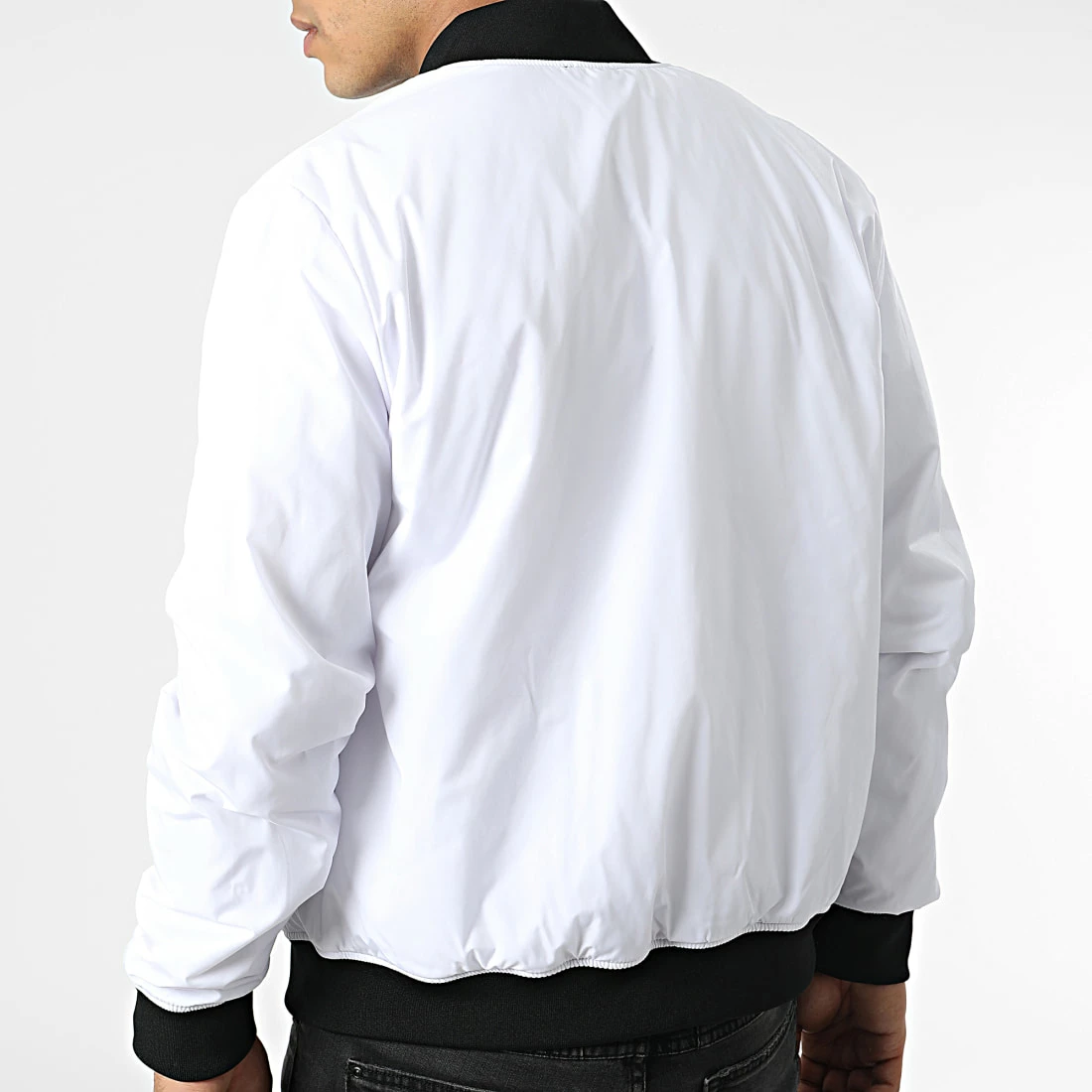 Nouveau ⌛ Veste Bomber 8NPB10 Blanc de EA7 Emporio Armani 🎉 – Image 4