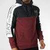 Top 10 🎁 Sweat Capuche A Bandes 6LPM15 Bordeaux Blanc de EA7 Emporio Armani ✔️
