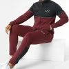 De gros ⭐ Ensemble De Survetement 6LPV53 Bordeaux Bleu Marine de EA7 Emporio Armani 👏