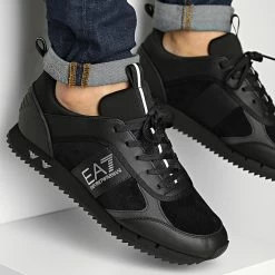 Tout neuf 🛒 Baskets 👟 Sneakers X8X027-XK173 Triple Black de EA7 Emporio Armani 😍