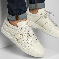 Meilleure vente ✨ Baskets X8X102-XK258 Moonbeam Gold de EA7 Emporio Armani 👏