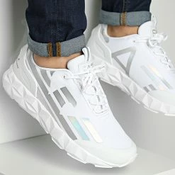 Nouveau 😍 Baskets X8X033 XCC52 White iridescent de EA7 Emporio Armani 🔔