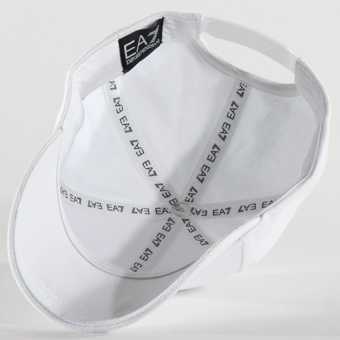 Meilleure affaire 🔥 Casquette Train ⚾ Baseball Hat 275936-0P010 Blanc de EA7 Emporio Armani 🎉 – Image 3