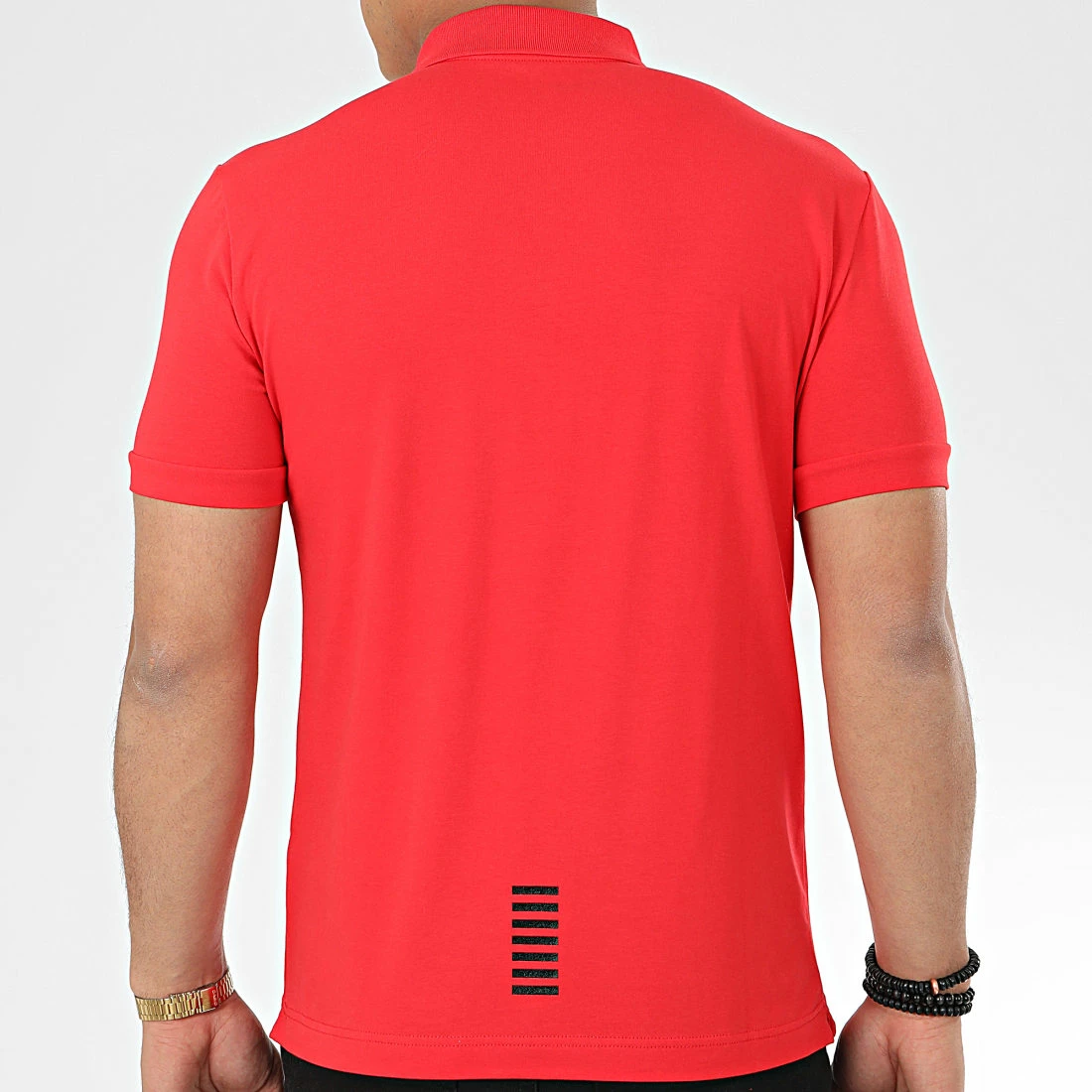 Meilleure vente 😀 Polo Manches Courtes 8NPF04-PJM5Z Rouge de EA7 Emporio Armani 🔥 – Image 4