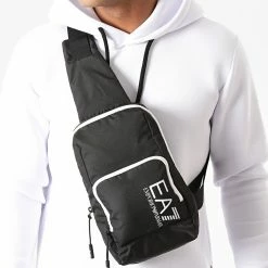Coupon 🔥 Sacoche Pouch Bag 275970-CC980 Noir de EA7 Emporio Armani 🥰